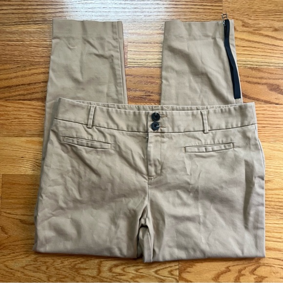 Cartonnier Ankle Zip Charlie Trousers Pants in beige size 12 - Picture 5 of 10